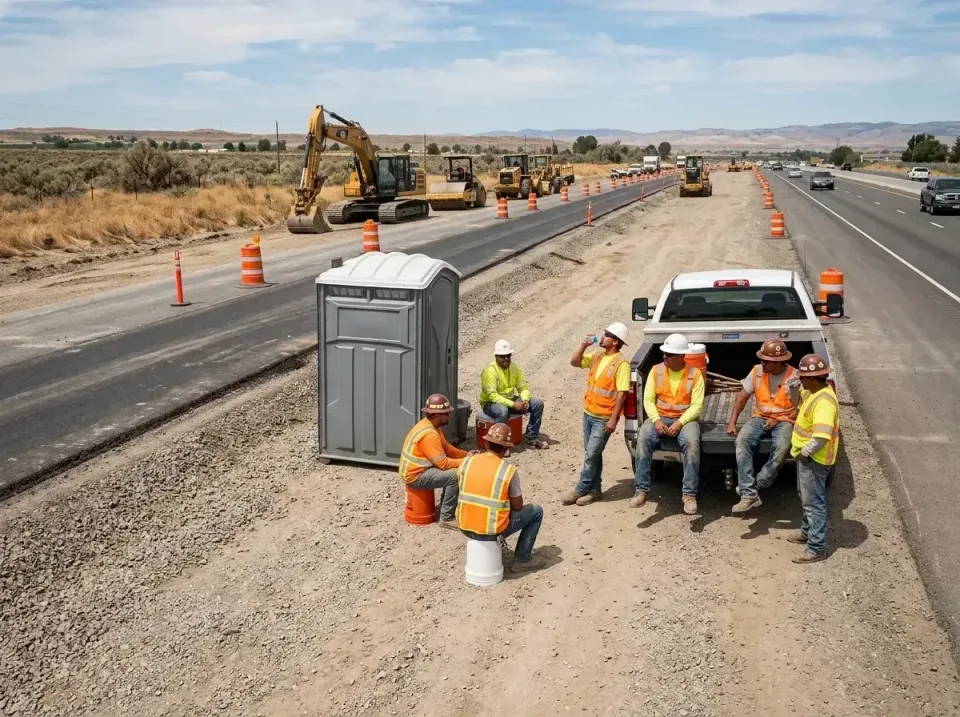 highway-road-construction-crew-007 — frequently asked questions, Porta Potty and Restroom Rentals in Tucson Mountains, AZ